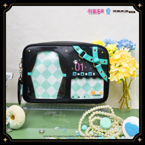 Vocaloid Hatsune Miku Officially Authorized Chess Series Daily Crossbody Bag